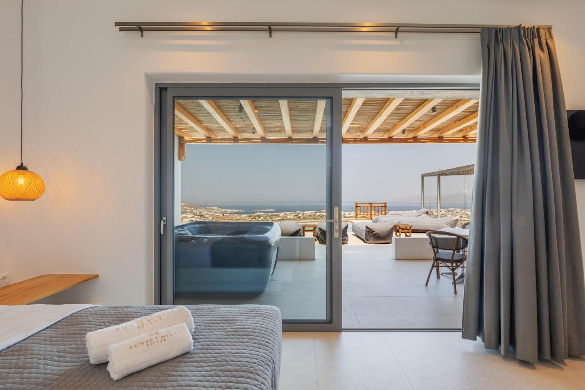 Sunset Hill Suites Mykonos Town Eksteriør billede