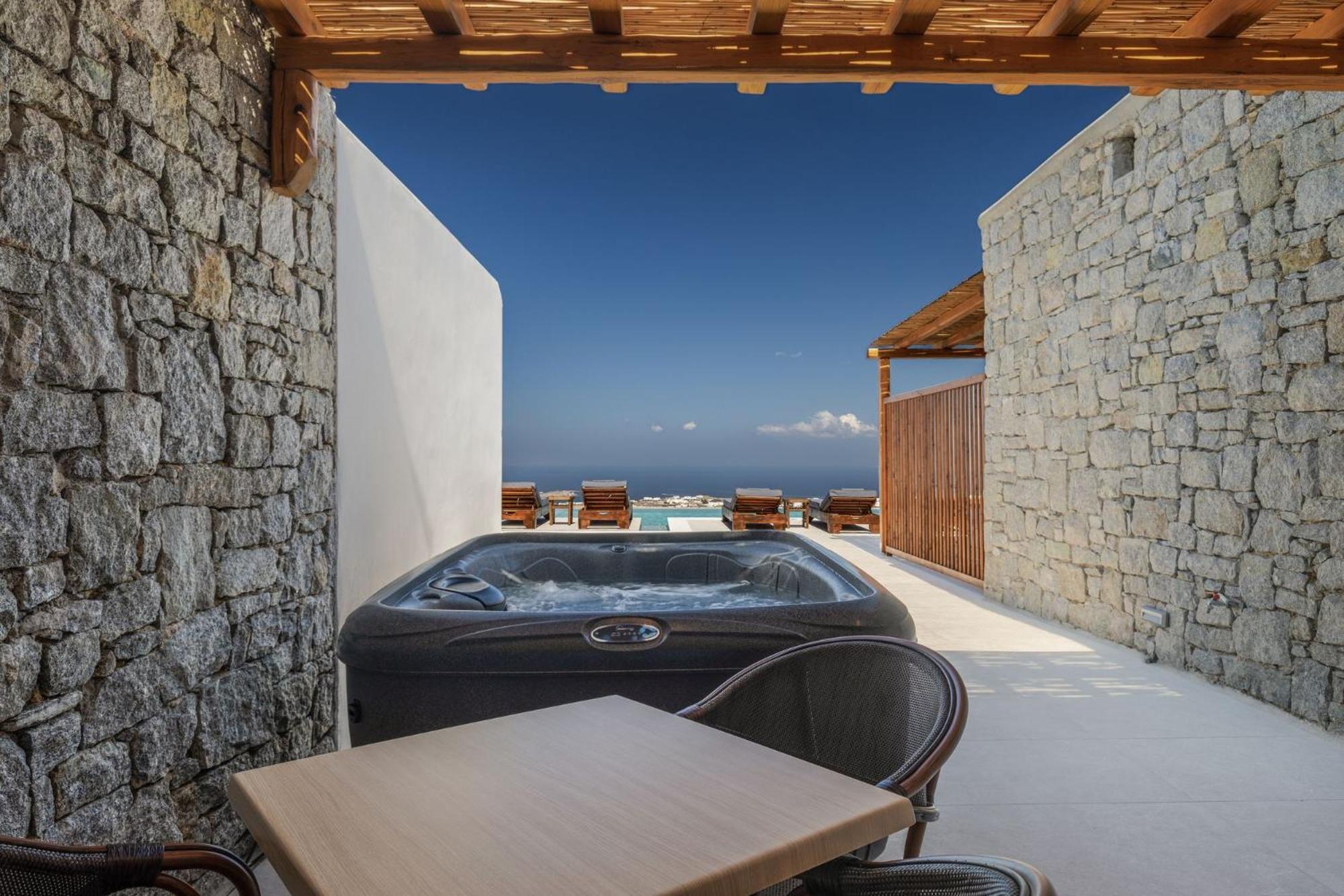 Sunset Hill Suites Mykonos Town Eksteriør billede